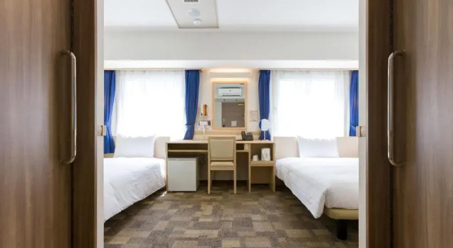 Двухместный номер Accessible Toyoko Inn Matsumoto eki Higashi guchi