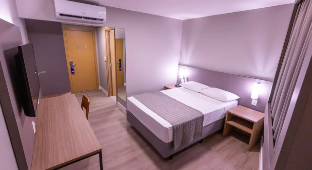 Двухместный номер Economy Hotel Caiuá Blumenau