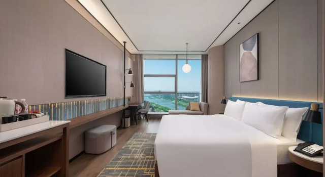 Двухместный номер Standard с видом на реку Hilton Garden Inn Taiyuan Binhe