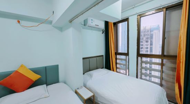 Люкс Deluxe Nanning Bijiamei Apartment