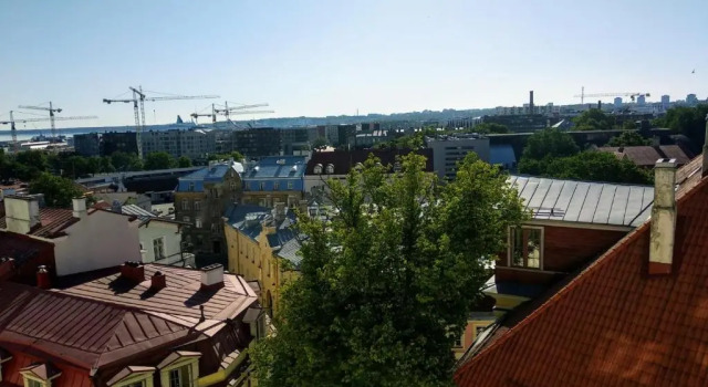 Апартаменты Cozy oldtown studio with magnific city view