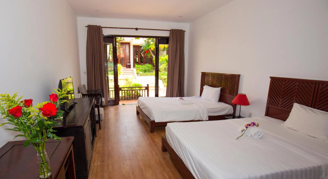 Номер Deluxe с видом на бассейн Hoi An Retreat Phu Quoc