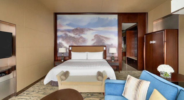 Двухместный номер Premier Отель China World Summit Wing, Beijing, A Shangri-La