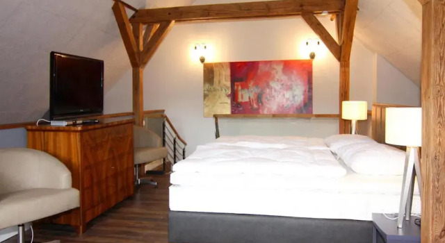 Коттедж Deluxe с 2 комнатами Holiday home Birgit, Wendorf