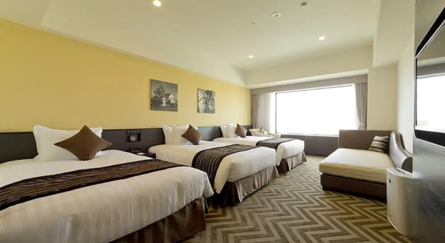 Трёхместный номер Standard Floor с видом на парк The Park Front Hotel at Universal Studios Japan