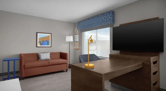 Двухместная студия Hampton Inn & Suites By Hilton Wheat Ridge Denver West
