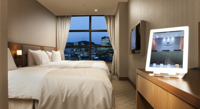 Трёхместный номер Standard Staz Hotel Myeongdong 1