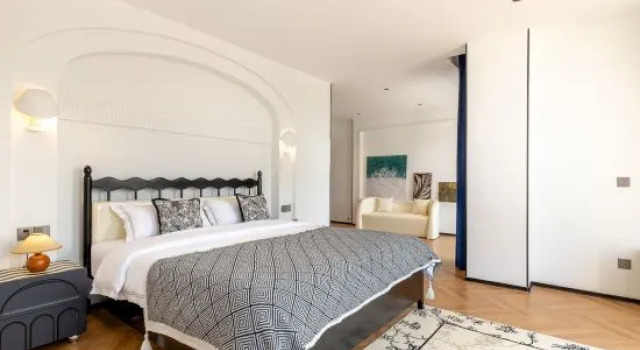 Кровать в общем номере Huidong Xunliao Bay Flower Three Seasons Sea Cloud House B&B