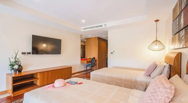 Трёхместный номер Deluxe с видом на море Bell Seaside Luxury Villa