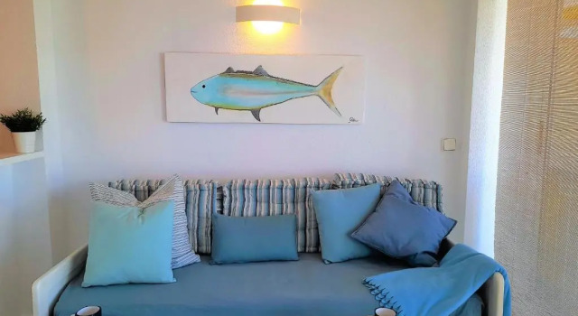 Vistas al Mar, 50 metros Playa y Centro, Cama Queen size, Забронировать Отель Отели Салоу с бассейном, рядом с Туристическое управление города Салоу, Бассейн