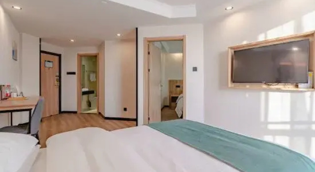 Люкс GreenTree Inn Anhui Hefei Lujiang Yulongwan Express Hotel