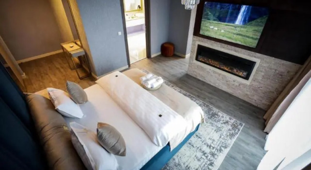 Двухместный номер Deluxe с балконом Elexus Apartments Poiana Brasov