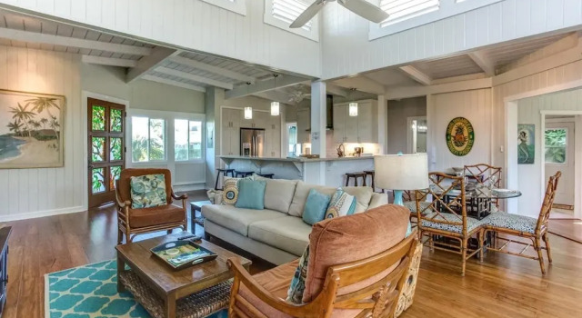 Lokelani Hale - 3 Br Home, Забронировать Отель Ханалеи Na Pali Coast, Kauai