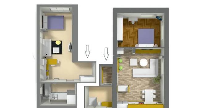 Апартаменты Apartment Cubo Maksimir 1