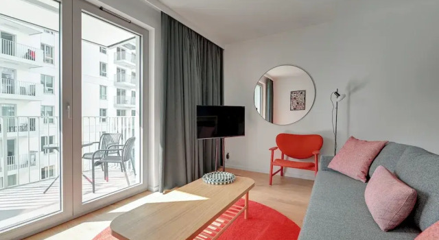 Апартаменты с 2 комнатами с балконом RentPlanet - Apartamenty Żurawie