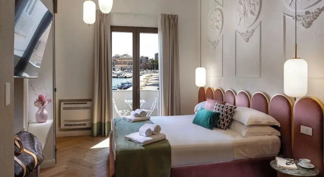 Двухместный номер Standard с балконом и с видом на море Casa Miranda Boutique