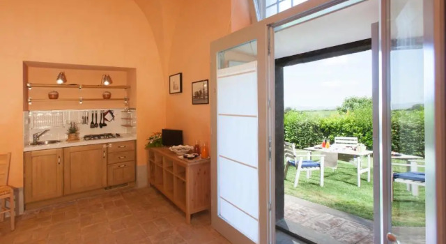 Студия с видом на бассейн Agriturismo Casale Bonaparte
