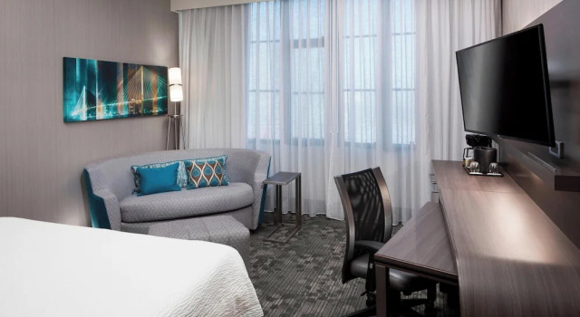 Двухместный номер Standard Courtyard Omaha Downtown/Old Market Area