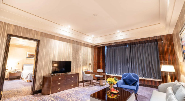 Люкс с видом на парк Chateau Star River Xian