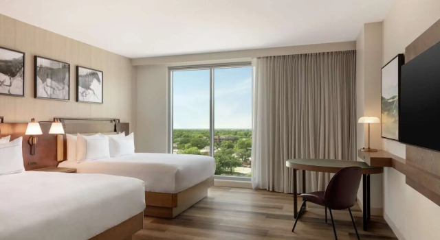 Четырёхместный номер Standard с видом на город Doubletree By Hilton Abilene Downtown Convention Center
