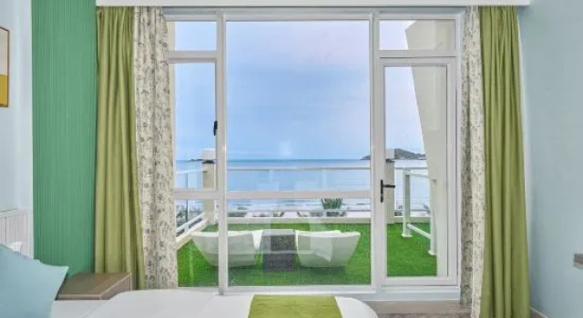 Семейный люкс с видом на море Xiachuan Island Manqianyu sea view Hotel