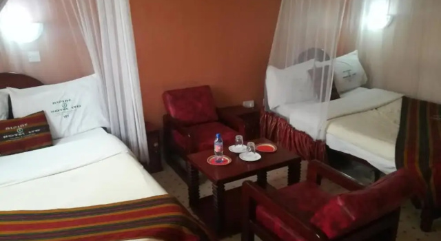 Standard Twin room Alpine Hotel