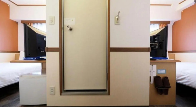 Двухместный номер Business Toyoko Inn Sendai Nishi-guchi Hirose-dori