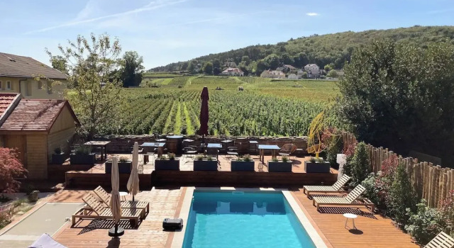 Двухместный номер Deluxe Hôtel Les Deux Chèvres Gevrey-Chambertin