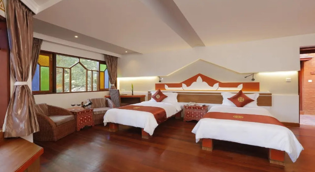Номер Deluxe Ananta Bagan Hotel