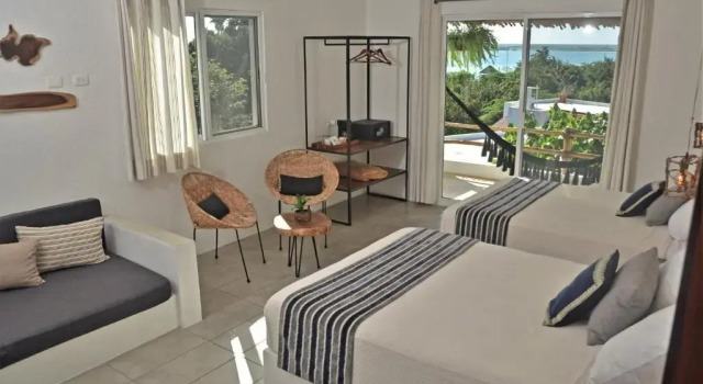 Четырёхместный номер Standard Hotel Aires Bacalar