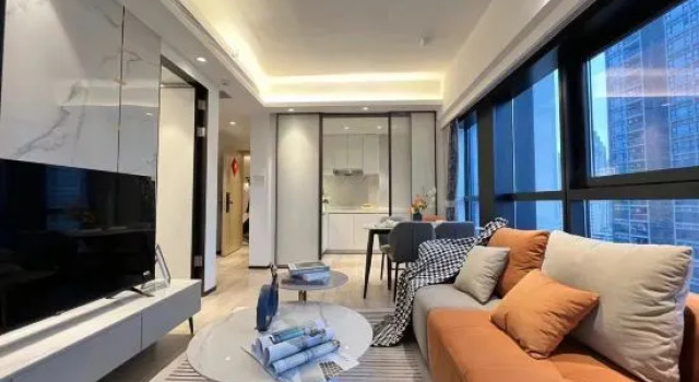 Люкс Deluxe Jiasixuan Executive Apartment (Shenzhen Coast Chengnanyou Clothing City Branch)