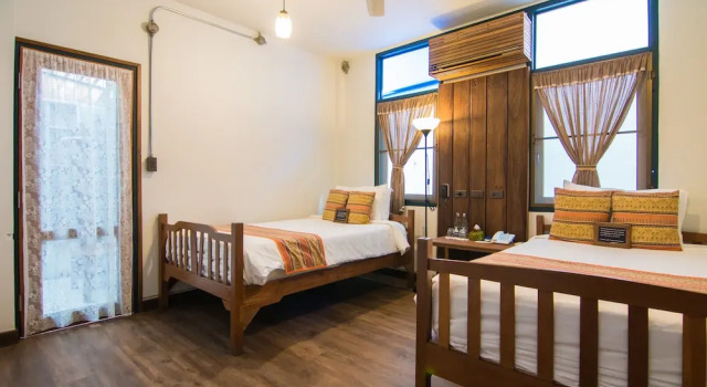 Двухместный номер Premium с балконом Khom Chiang Mai