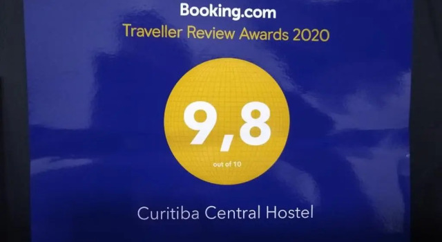 Кровать в общем номере Curitiba Central Hostel