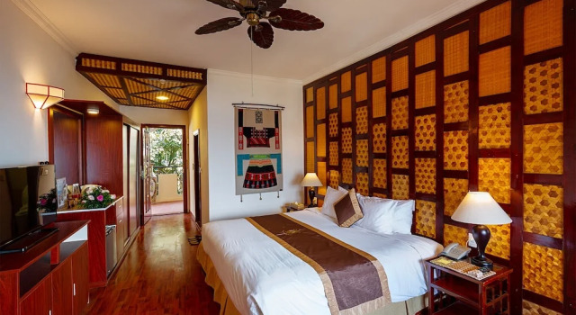 Номер Superior с балконом Chau Long Sapa 2 Hotel