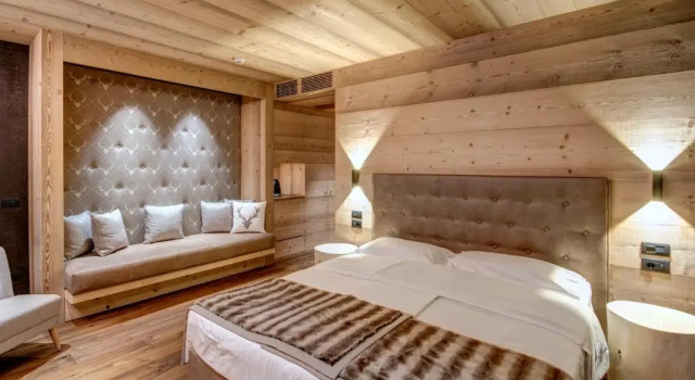 Номер Deluxe Dolomiti Lodge Alverà