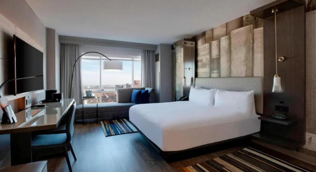 Номер Deluxe Louisville Marriott Downtown