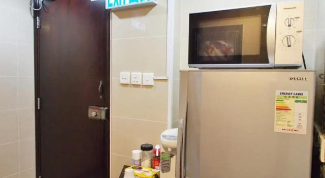 Кровать в общем номере Davao Hostel