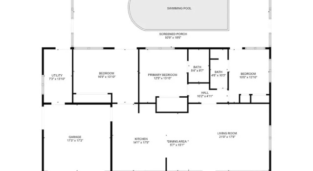 Коттедж Beached Inn 3 Bedroom Home by RedAwning