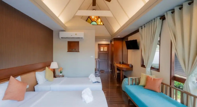 Двухместный номер Deluxe с балконом Baan Duangkaew Resort