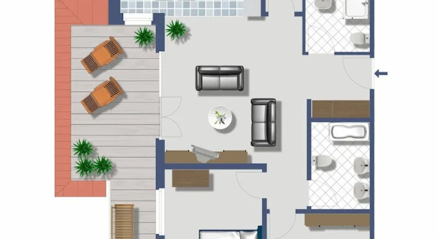 Апартаменты с 3 комнатами с балконом Casa Della Vita by Zermatt Premium Apartments