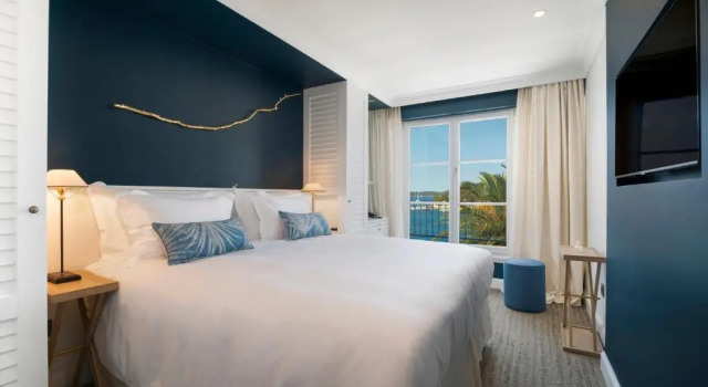 Двухместный номер Standard с балконом и с видом на море Riva Marina Hvar Hotel