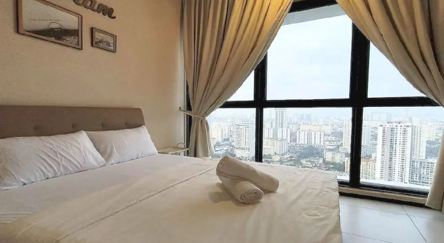 Номер Standard OYO Home 90948 Irishe Homestay Penang City Seaview