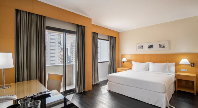 Двухместный номер The INNSiDE с балконом INNSiDE by Meliá São Paulo Itaim