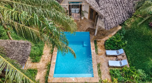 Двухместная вилла с видом на сад Zanzi Resort Private Paradise