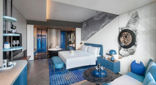 Standard Doppel Zimmer mit Stadtblick W Changsha