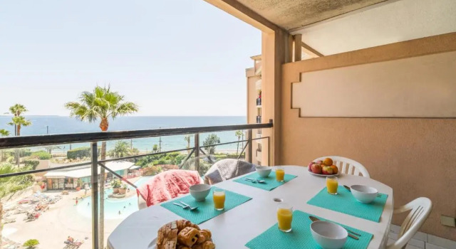 Апартаменты c 1 комнатой с видом на море Résidence Pierre & Vacances Cannes Verrerie