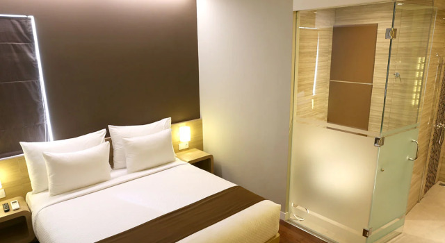 Deluxe chambre Grand Citihub Hotel @kajoetangan