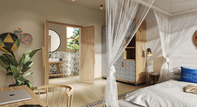 Двухместный номер Superior с видом на сад Курортный отель Toa Spa Zanzibar