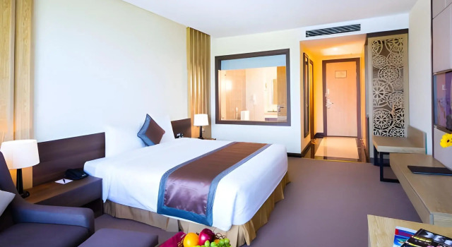 Muong Thanh Luxury Buon Ma Thuot, Rezervați Hotel Hoteluri în Dak Lak cu parcare, Parcare