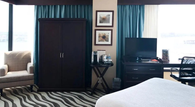 Двухместный номер Standard с видом на реку Fort Pontchartrain Detroit, a Wyndham Hotel